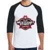 Heavy Cotton ™ 3/4 Sleeve Raglan T Shirt Thumbnail