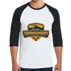Heavy Cotton ™ 3/4 Sleeve Raglan T Shirt Thumbnail