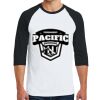 Heavy Cotton ™ 3/4 Sleeve Raglan T Shirt Thumbnail