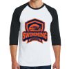 Heavy Cotton ™ 3/4 Sleeve Raglan T Shirt Thumbnail
