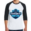 Heavy Cotton ™ 3/4 Sleeve Raglan T Shirt Thumbnail