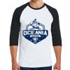 Heavy Cotton ™ 3/4 Sleeve Raglan T Shirt Thumbnail