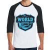 Heavy Cotton ™ 3/4 Sleeve Raglan T Shirt Thumbnail