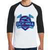Heavy Cotton ™ 3/4 Sleeve Raglan T Shirt Thumbnail