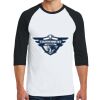 Heavy Cotton ™ 3/4 Sleeve Raglan T Shirt Thumbnail