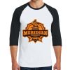 Heavy Cotton ™ 3/4 Sleeve Raglan T Shirt Thumbnail