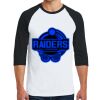 Heavy Cotton ™ 3/4 Sleeve Raglan T Shirt Thumbnail