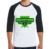 Heavy Cotton ™ 3/4 Sleeve Raglan T Shirt Thumbnail