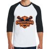 Heavy Cotton ™ 3/4 Sleeve Raglan T Shirt Thumbnail