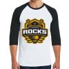Heavy Cotton ™ 3/4 Sleeve Raglan T Shirt Thumbnail
