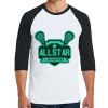 Heavy Cotton ™ 3/4 Sleeve Raglan T Shirt Thumbnail