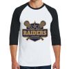 Heavy Cotton ™ 3/4 Sleeve Raglan T Shirt Thumbnail