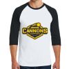 Heavy Cotton ™ 3/4 Sleeve Raglan T Shirt Thumbnail