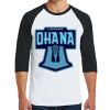 Heavy Cotton ™ 3/4 Sleeve Raglan T Shirt Thumbnail