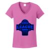 Women's Heavy Cotton 100% Cotton V Neck T Shirt Thumbnail