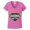 Women's Heavy Cotton 100% Cotton V Neck T Shirt Thumbnail