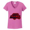 Women's Heavy Cotton 100% Cotton V Neck T Shirt Thumbnail