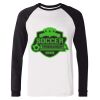 Long Sleeve Jersey Baseball Tee Thumbnail