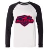 Long Sleeve Jersey Baseball Tee Thumbnail
