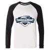 Long Sleeve Jersey Baseball Tee Thumbnail