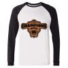 Long Sleeve Jersey Baseball Tee Thumbnail
